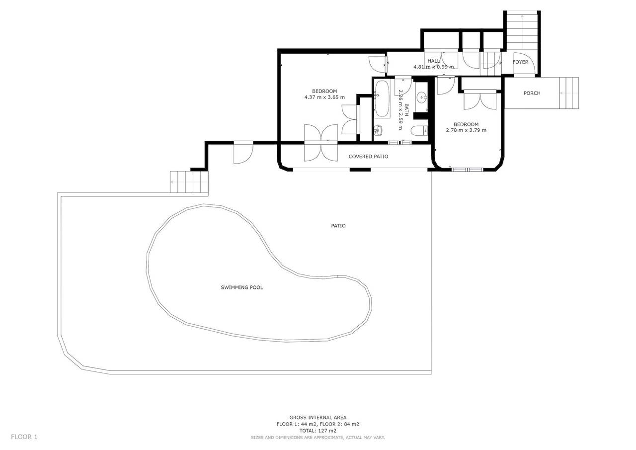Chalet para 6 personas con jardín in Villajoyosa, Costa Blanca
