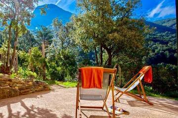 Gîte pour 4 personnes, avec jacuzzi et jardin à Olmeta-di-Capocorso