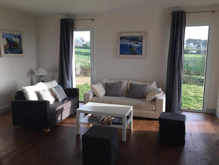 Location de vacances pour 8 personnes, avec vue et jardin dans Port de Pors Poulhan - 3