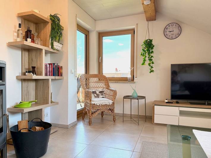 Ganze Wohnung, Ferienwohnung Wohlfühloase - gemütliche Familienunterkunft in ruhiger Lage in Achberg, Region Bodensee-Oberschwaben