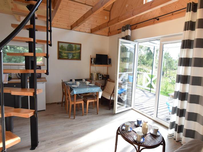Haus mit privatem Garten und Sauna, in Strandnähe in Polnische Ostsee