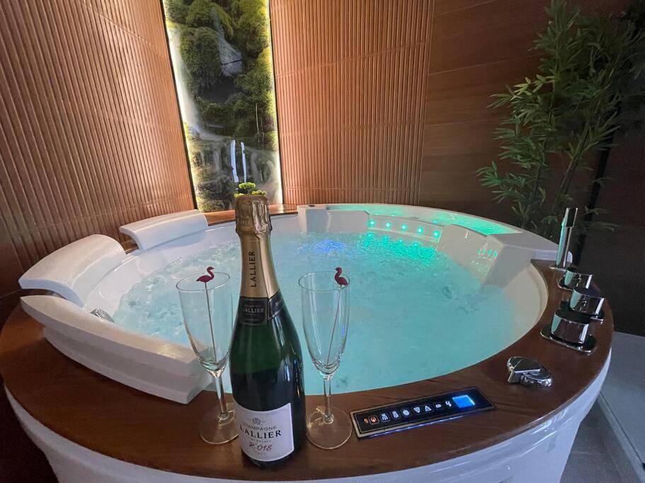 Appartement entier, Esprit Bali ....Love Spa, Sauna de luxe à Mulhouse in Mulhouse, Région de Mulhouse