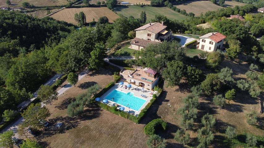 Appartement de vacances pour 2 personnes, avec jardin ainsi que piscine et vue, animaux acceptés - 1