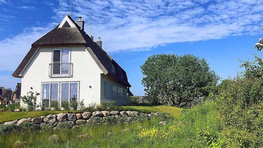 Ferienhaus mit Meerblick für 6 Personen, mit Terrasse und Sauna