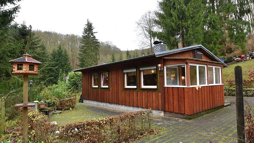 Bungalow voor 5 personen, met tuin in de Harz
