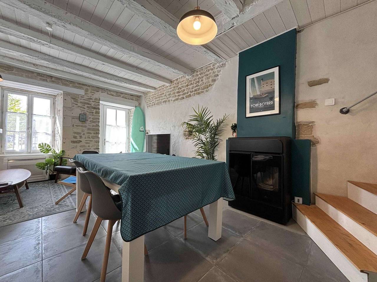 Casa con aire en el centro - 4 pers. in Le Château-d'Oléron, Côte de Beauté