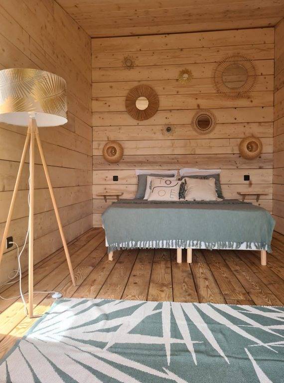 Ecolodge la Source - Cabane en bois au cœur du maquis - Cabane Surghjente in Poggio-Marinaccio, Parc naturel régional de Corse