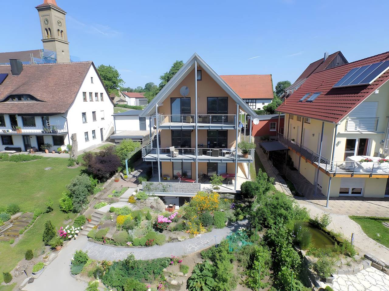 Ganze Wohnung, Ferienwohnung Bär, 59 qm, 1 Schlafzimmer, Wohn- und Essbereich, max. 3 Personen in Westheim (Hohenlohe), Rosengarten (Hohenlohe)