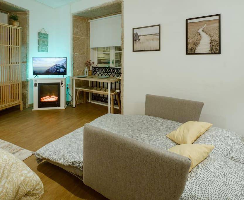 Apartamento entero, El gato de arriba in La Coruña, Costa de Galicia