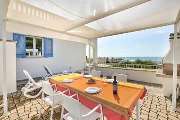 Gîte pour 6 personnes, avec terrasse dans Marina di Pescoluse