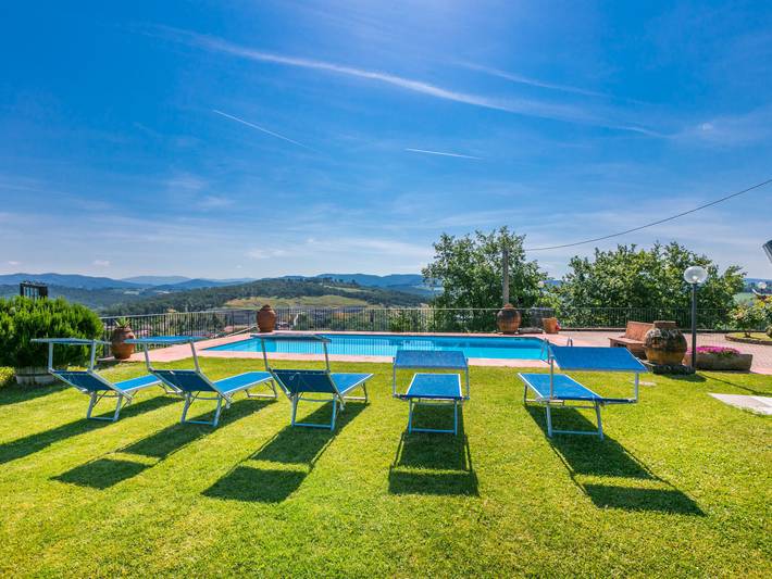 Location de vacances pour 10 personnes, avec jardin ainsi que terrasse et vue à San Casciano in Val di Pesa - 4
