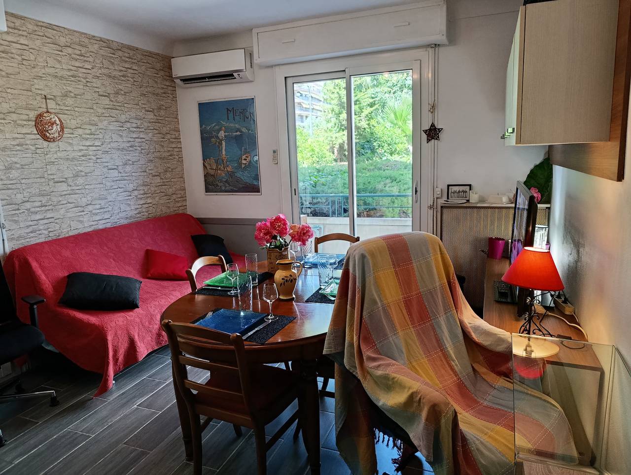 Appartement entier, Neptune in Menton, Côte méditerranéenne (France)