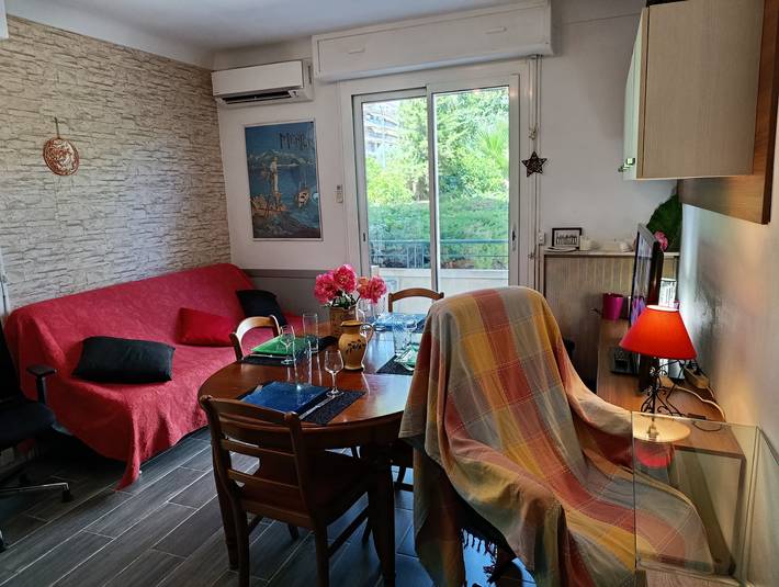 Appartement entier, Neptune in Menton, Côte méditerranéenne (France)