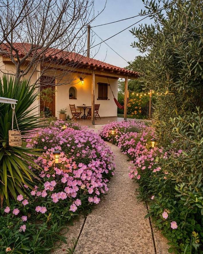 Location de vacances pour 5 personnes, avec terrasse et vue dans Σκάλα Ερεσού - 3