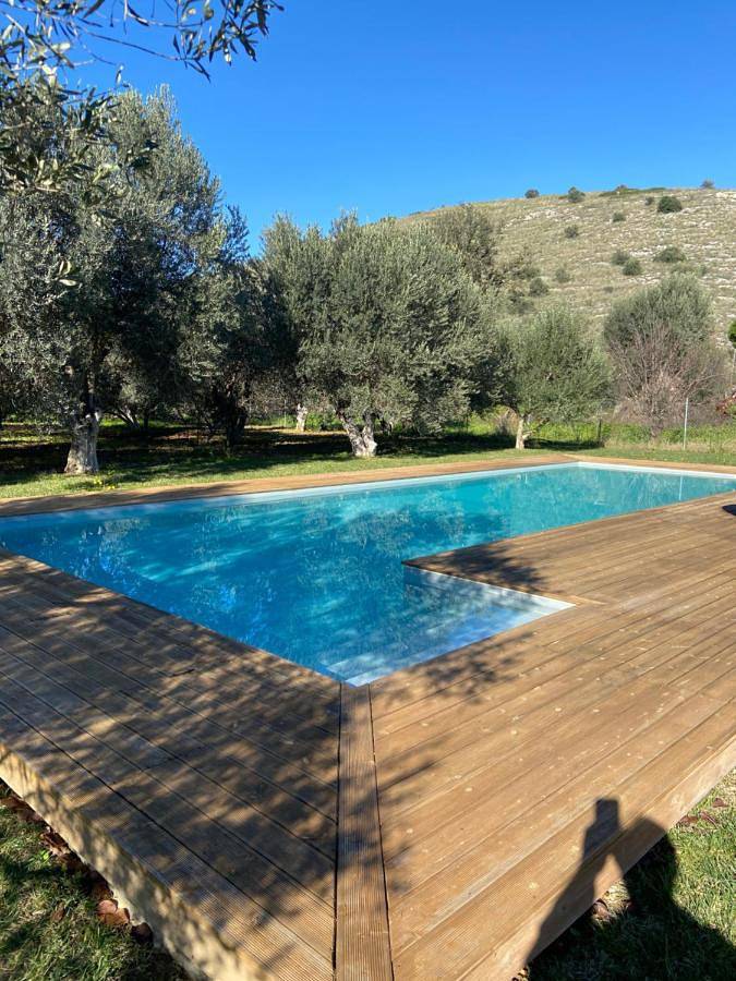 Ferienhaus für 7 Personen, mit Balkon und Terrasse sowie Garten und Pool
