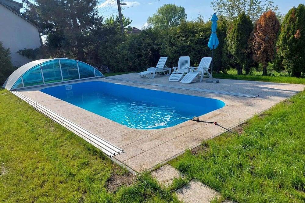 Ferienhaus für 6 Personen mit grossem Pool in Balatonszentgyörgy, Plattensee Südufer