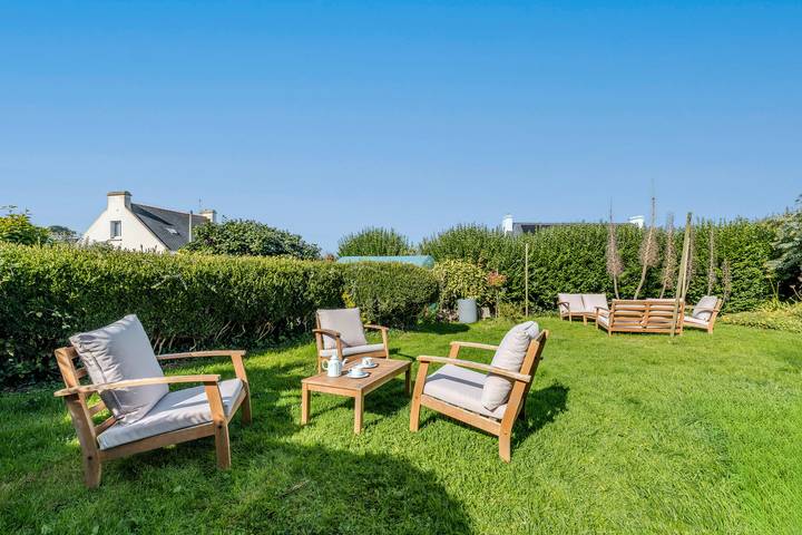 Gîte pour 3 personnes, avec jardin dans le Finistère