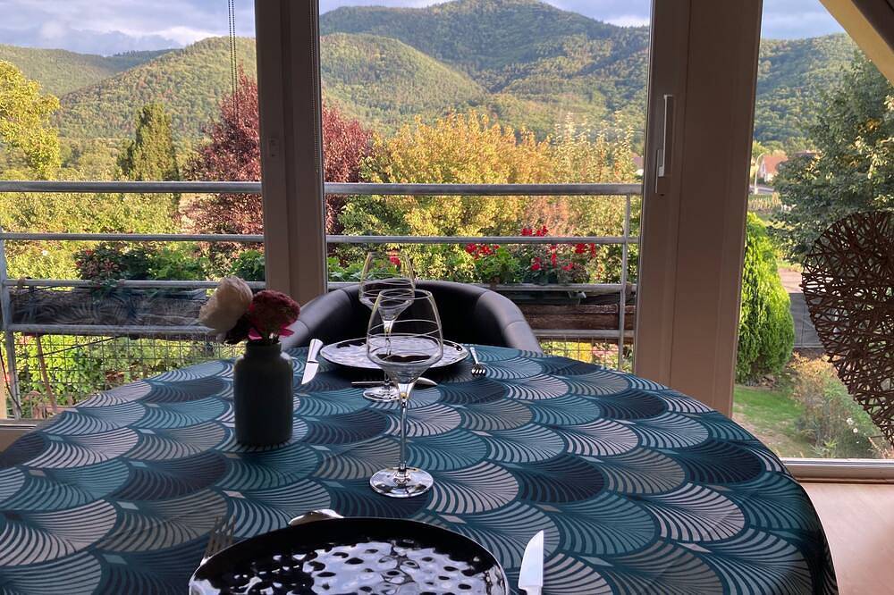 Appartement entier, Gîte entre vignes et montagnes à proximité de Colmar et sa route des vins. in Wihr-au-Val, Parc naturel régional des Ballons des Vosges