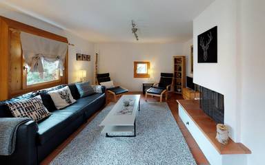 Gîte pour 4 personnes, avec balcon et vue à St. Moritz