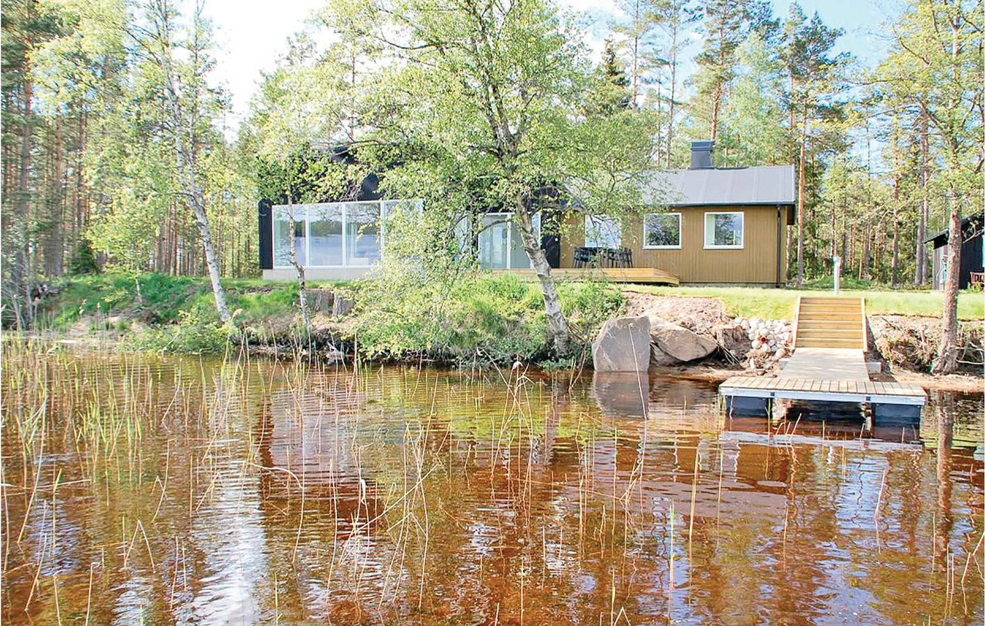 Ferienhaus für 6 Personen mit Terrasse in Vaggeryds und Umgebung