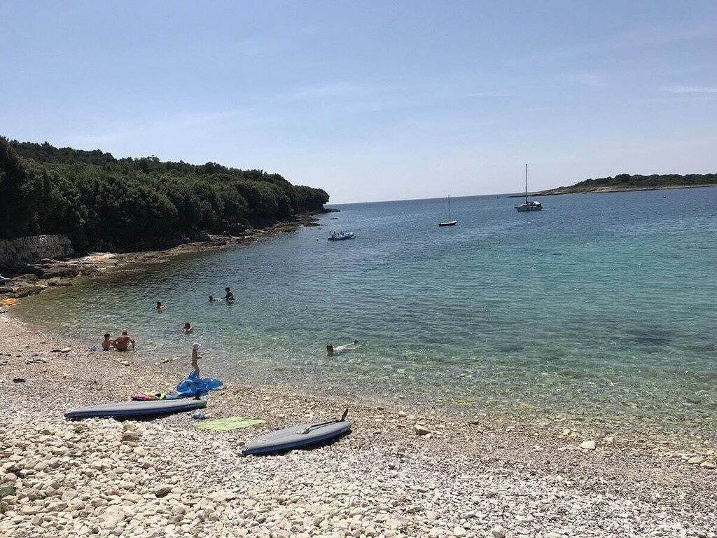 Ferienhaus in Pula mit Schwimmbecken in Beach Centinera, Banjole