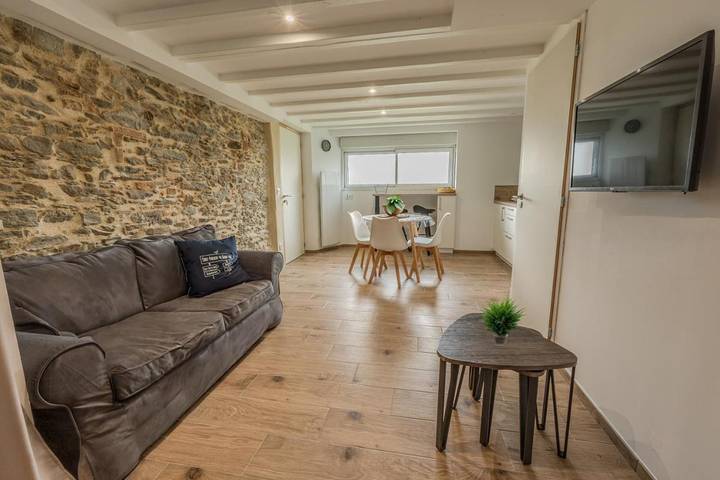 Maison de vacances pour 3 personnes, avec jardin et vue