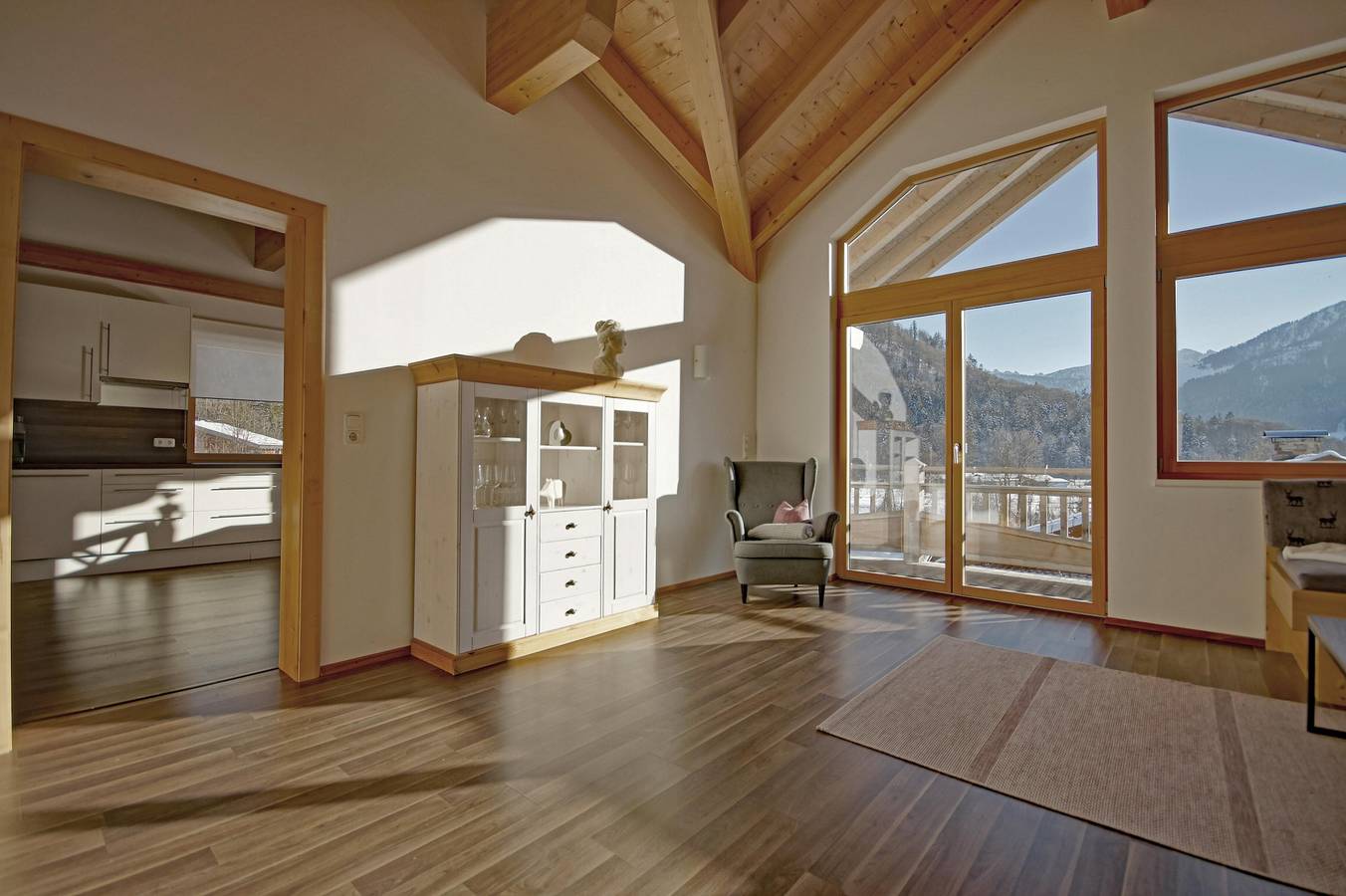 Appartement, douche, Wc, 2 slaapkamers in Walchsee, Kaisergebirge