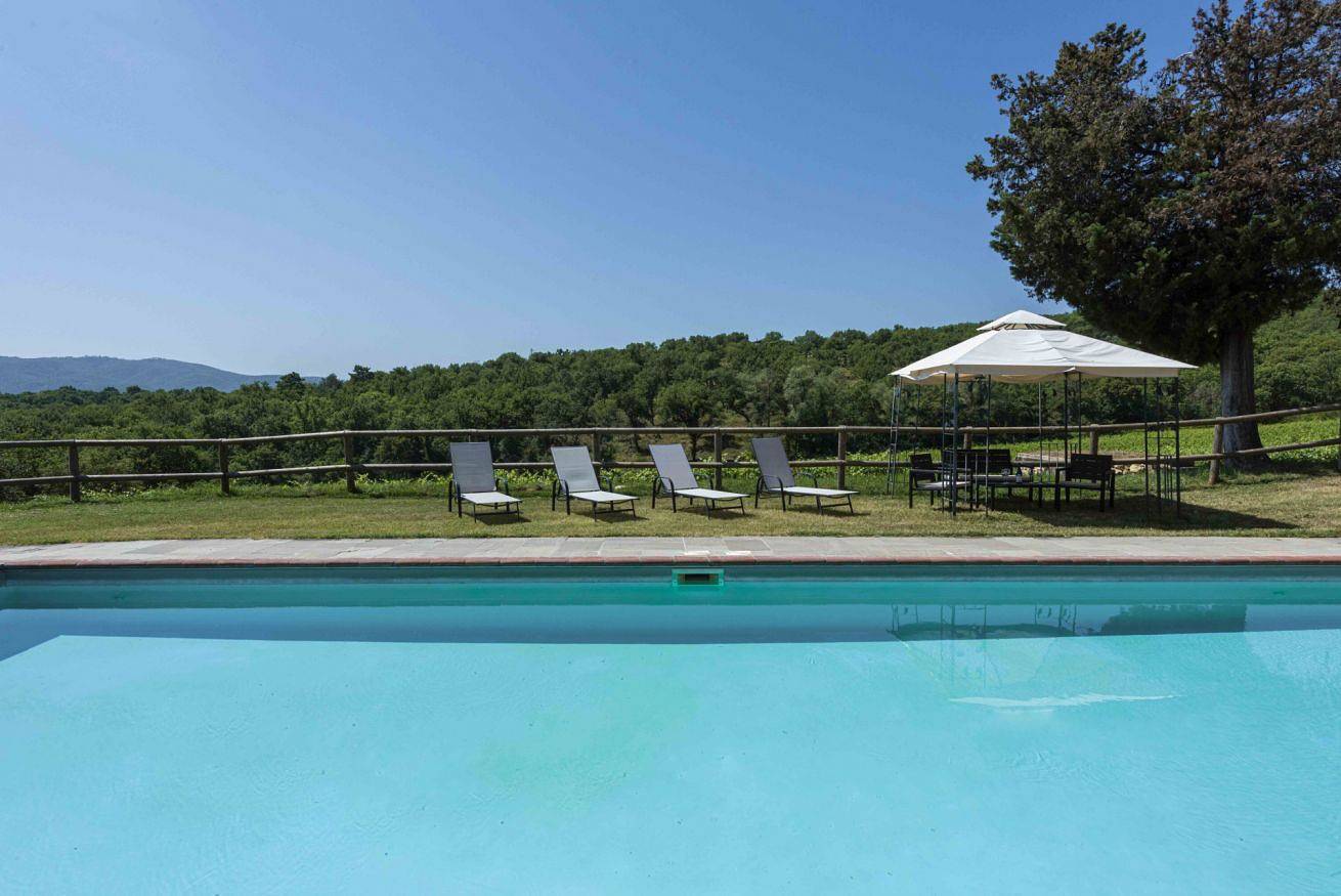 Villa für 10 Personen mit Garten in Bucine, Bucine und Umgebung