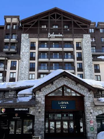 Hôtel pour 2 personnes, avec balcon à Tignes