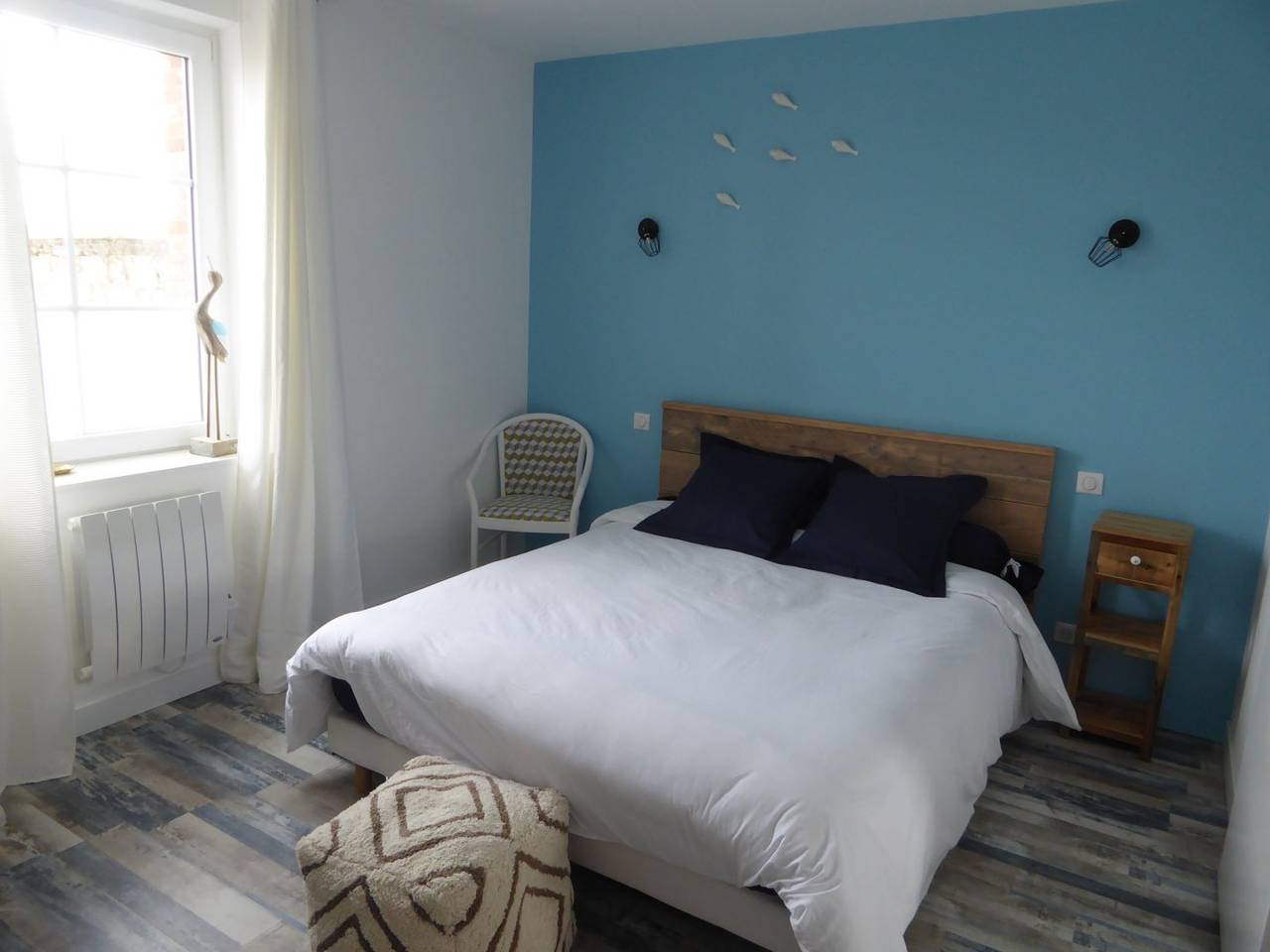 Loue chambres d'hôtes La Bascule - Chambre Grim in Port-Bail-sur-Mer, Côte de la Déroute