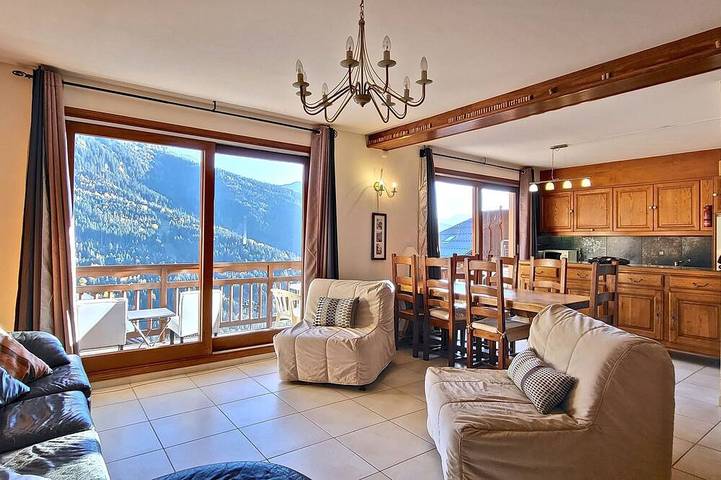 Gîte pour 6 personnes, avec balcon et jacuzzi dans Office De Tourisme De Vaujany