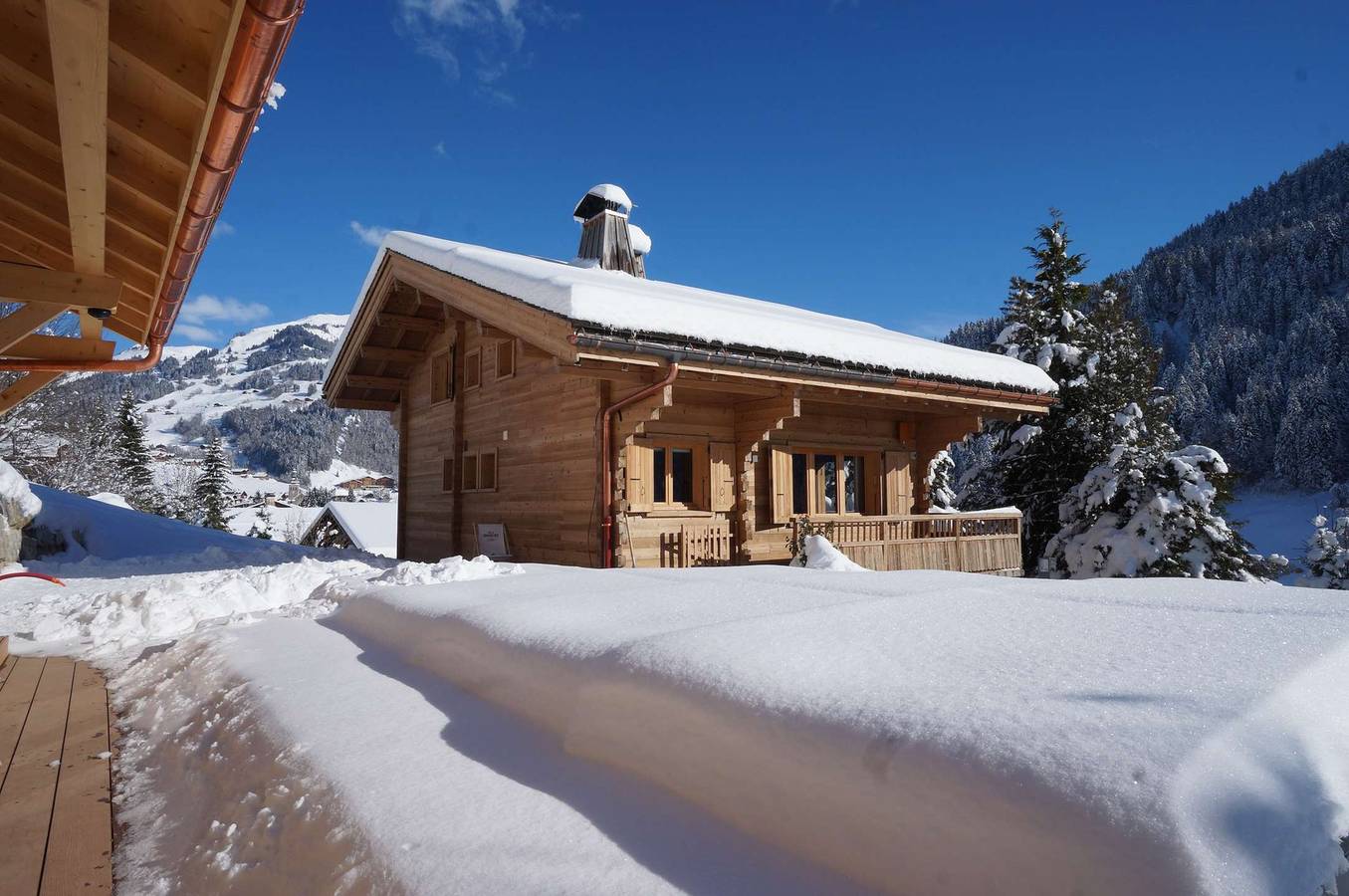 Beautiful Chalet Village Center  in Le Grand-Bornand, Región de Annecy