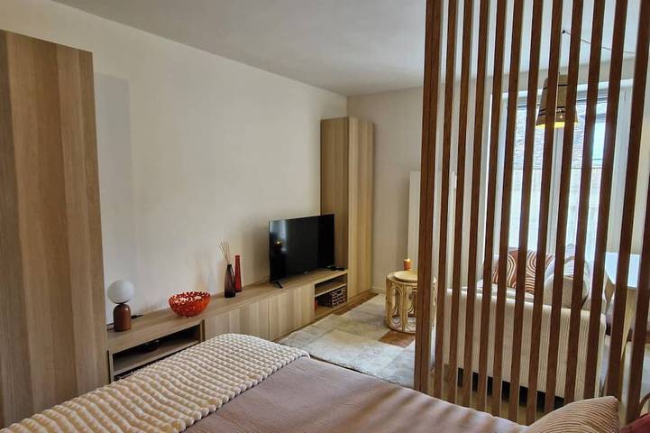 Apartamento entero, Cosy, quiet studio in the historic center of Senlis in Senlis, Río Oise
