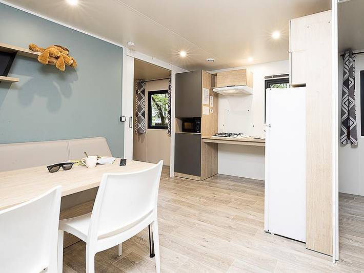 Mobil home pour 4 personnes, avec bassin pour enfant, animaux acceptés à Loupiac (Lot) - 4