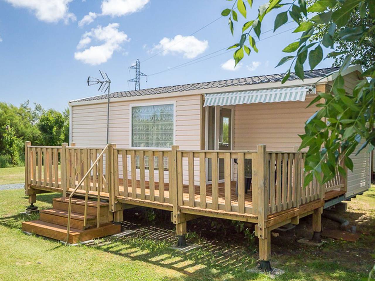 Mobil-home avec terrasse à Puyravault in Puyravault (Vendée), Fontenay-le-Comte