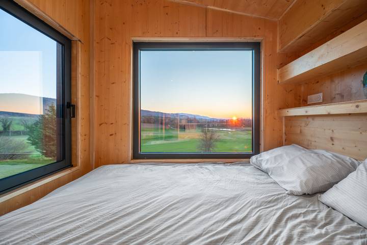 Bungalow für 2 Personen, mit Seeblick und Garten sowie Pool und Terrasse in Frankreich - 4