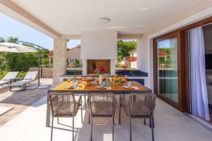 Dom wakacyjny dla 6 osób, z taras w Kras