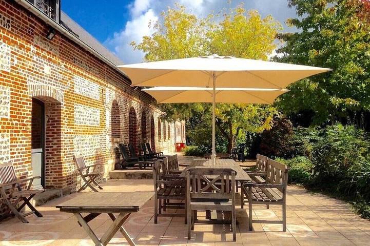 Maison de vacances pour 18 personnes, avec jardin