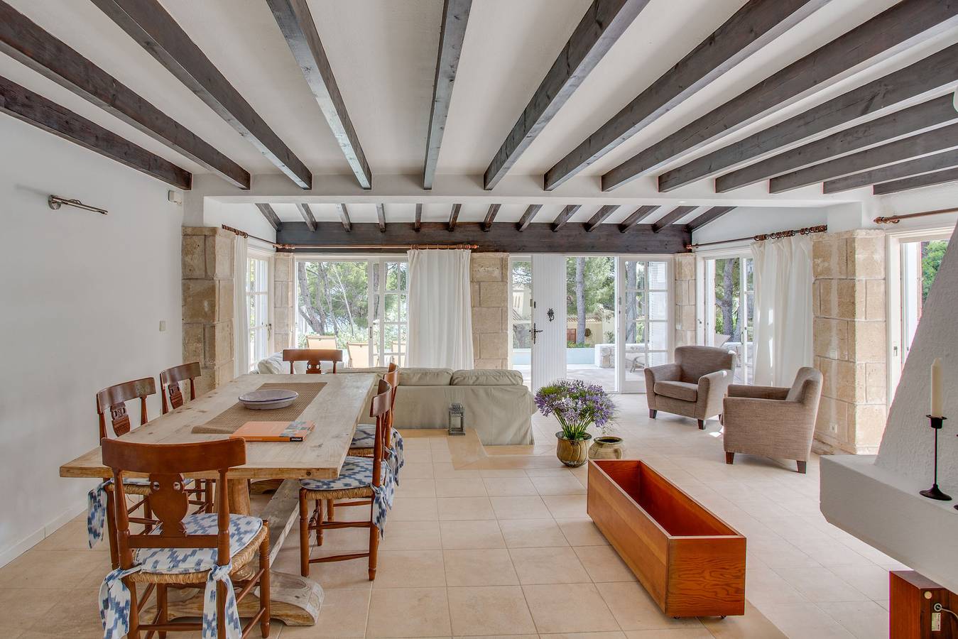 Villa Padri, con vistas a 200m del mar con piscina in Cala Provençal, Capdepera