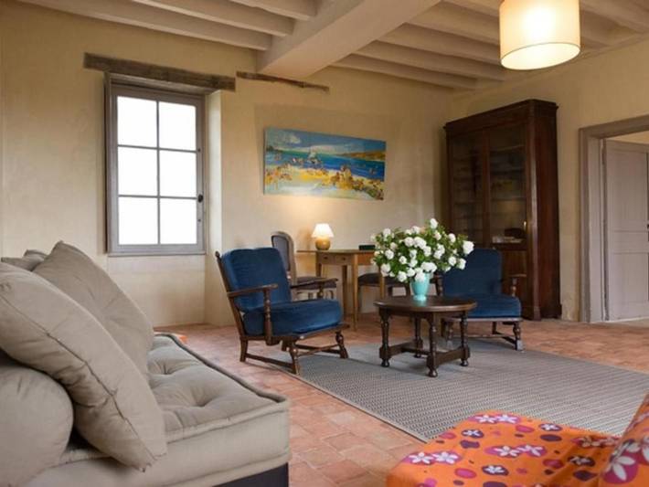 Location de vacances pour 8 personnes, avec terrasse et jardin dans Bazouges Cré sur Loir