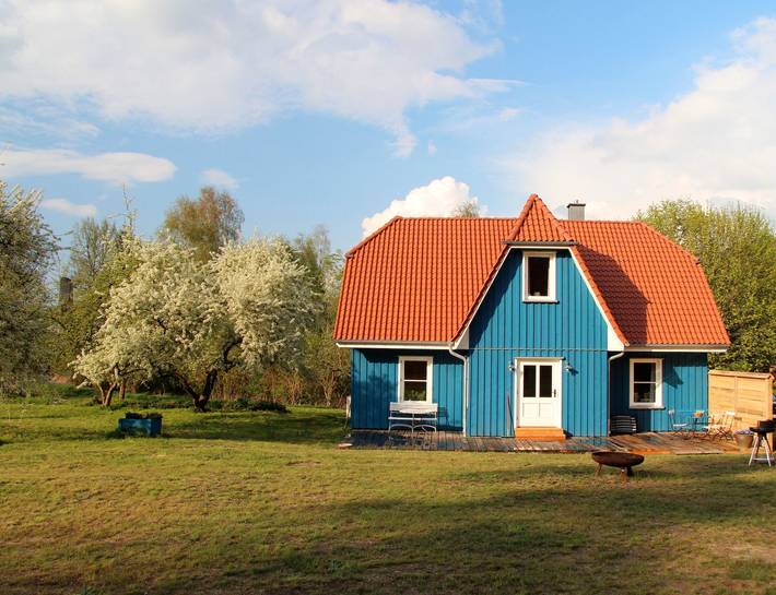 Ferienhaus für 7 Personen, mit Terrasse und Garten, mit Haustier