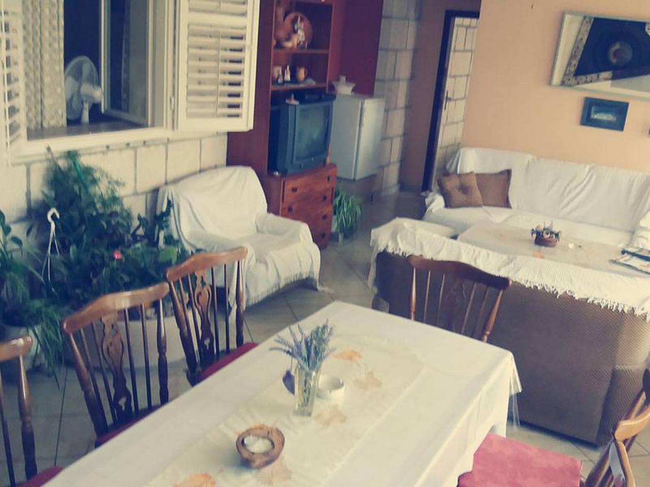 Steinhaus Gregov - Double Bedroom 3 in Lumbarda, Korcula