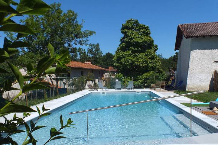 Maison de vacances pour 9 personnes, avec Jacuzzi ainsi que Jardin et Piscine