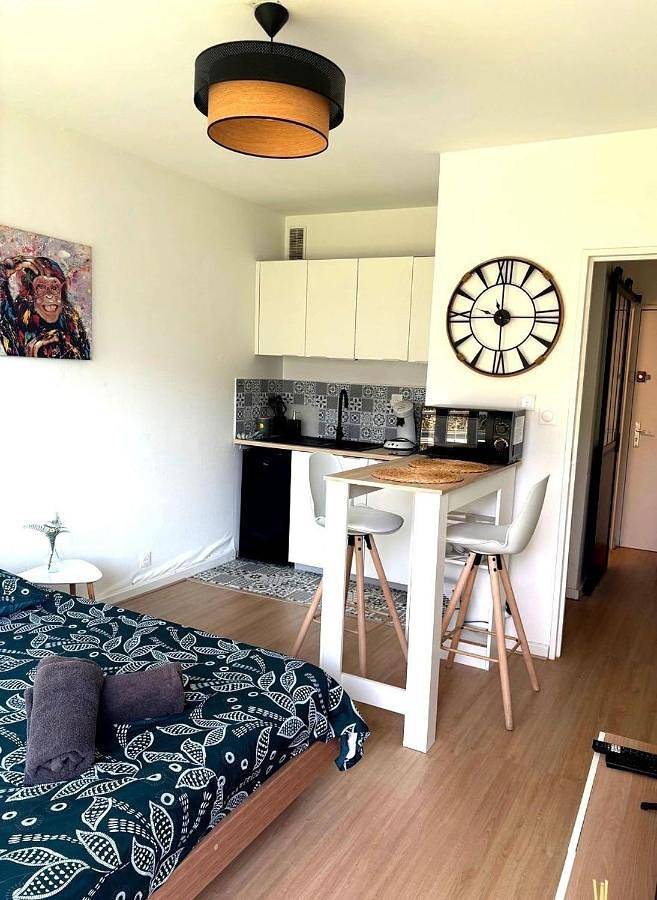 Appartement de vacances pour 2 personnes, avec Balcon ainsi que Jardin et Vue