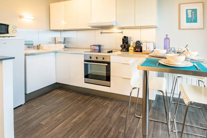 Ganze Wohnung, Ferienwohnung für 4 Personen mit Balkon in Paramé, Saint-Malo