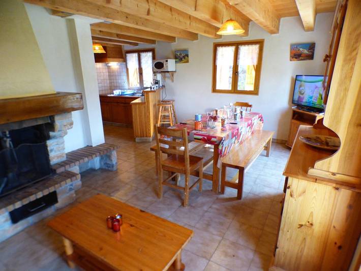 Chalet pour 8 personnes, avec terrasse