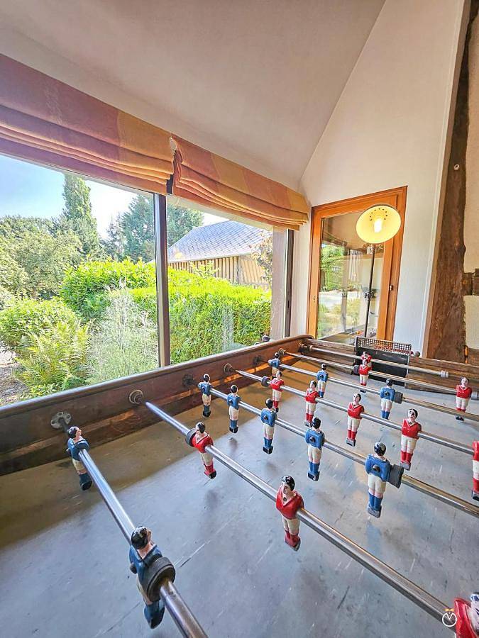 Location de vacances pour 10 personnes, avec terrasse et jardin ainsi que jacuzzi et sauna à Saint-André-d'Hébertot - 3