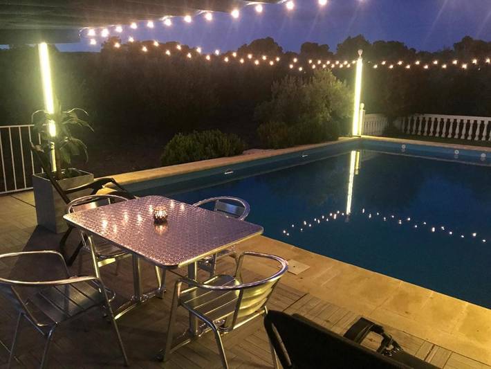 Chalet para 10 personas, con jardín además de piscina y vistas, Se admiten mascotas en Sierra de Cádiz - 4