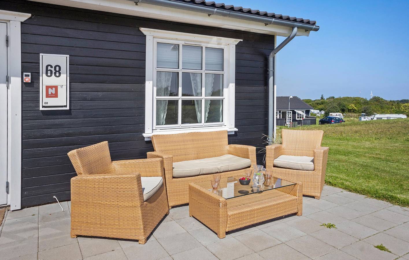 Ferienhaus für 6 Personen mit Terrasse in Bagenkop, Langeland