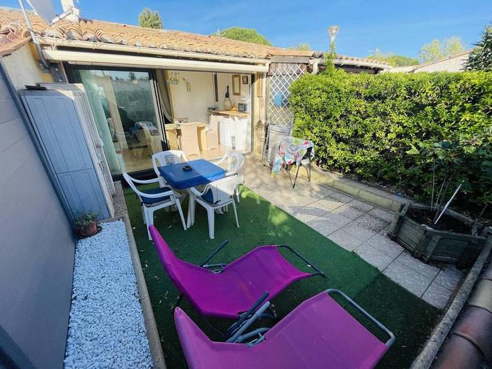 Chalet para 4 personas, con terraza y jardín, Se admiten mascotas en Cap d'Agde